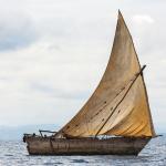 Madagascar - Bateau sur mer