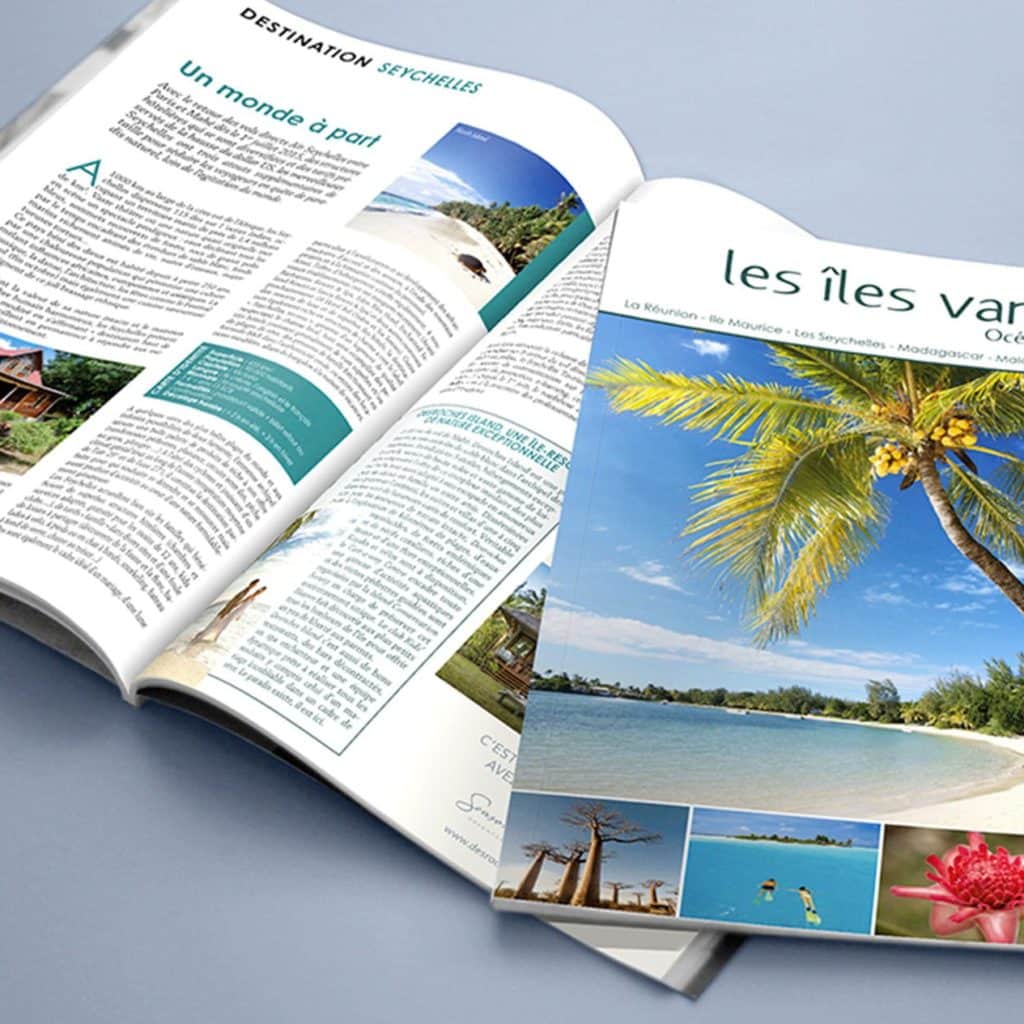 Brochure Îles Vanille