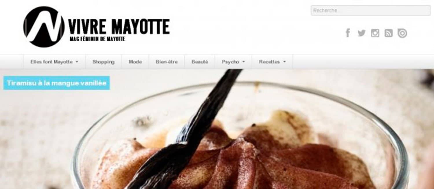 ARTICLE-Vivre Mayotte launch, online women's magazine for Mayotte ARTICLE-Vivre Mayotte launch, online women's magazine for Mayotte