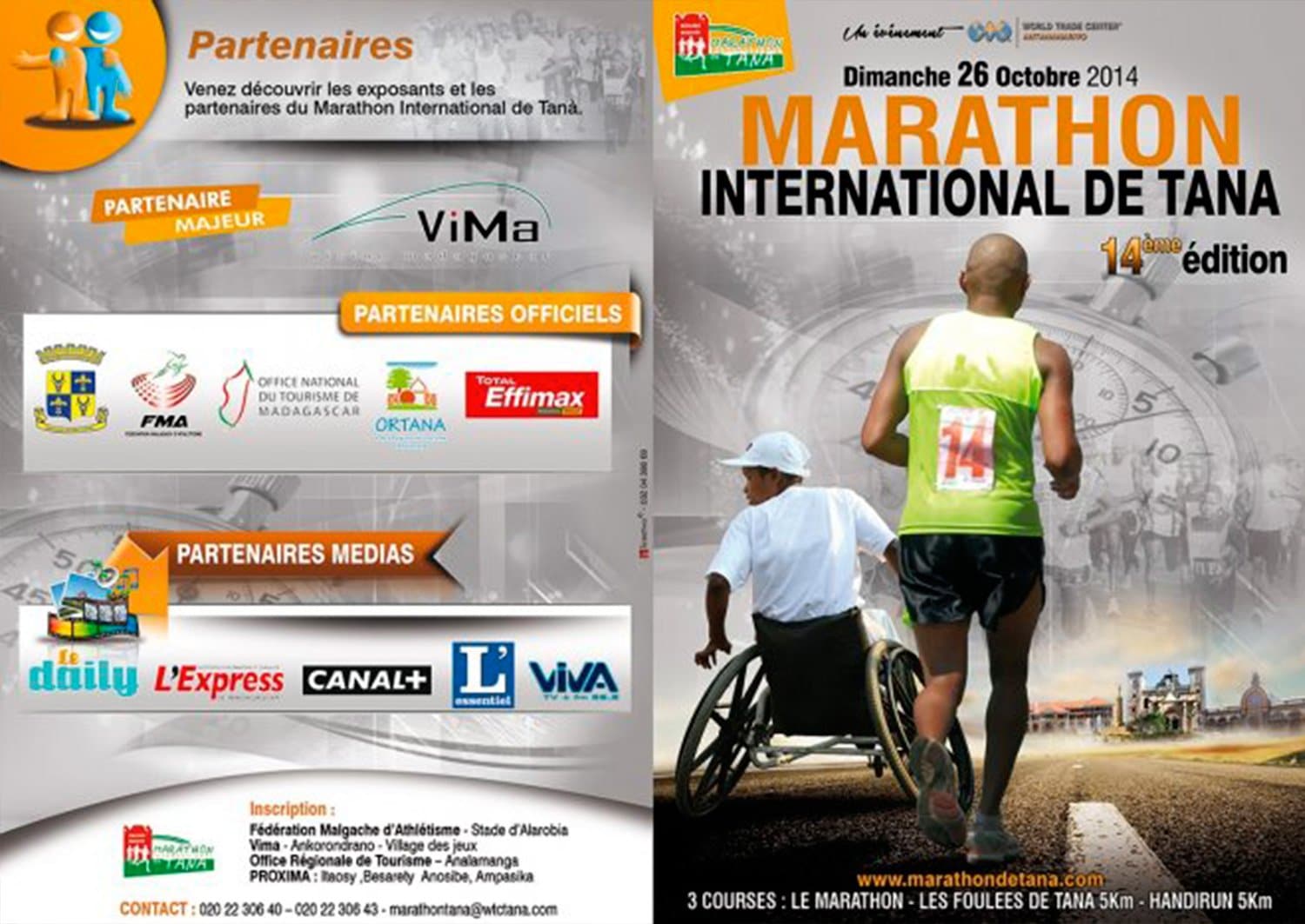 ARTICLE-2014 Tana international marathon Affiche Tana international marathon