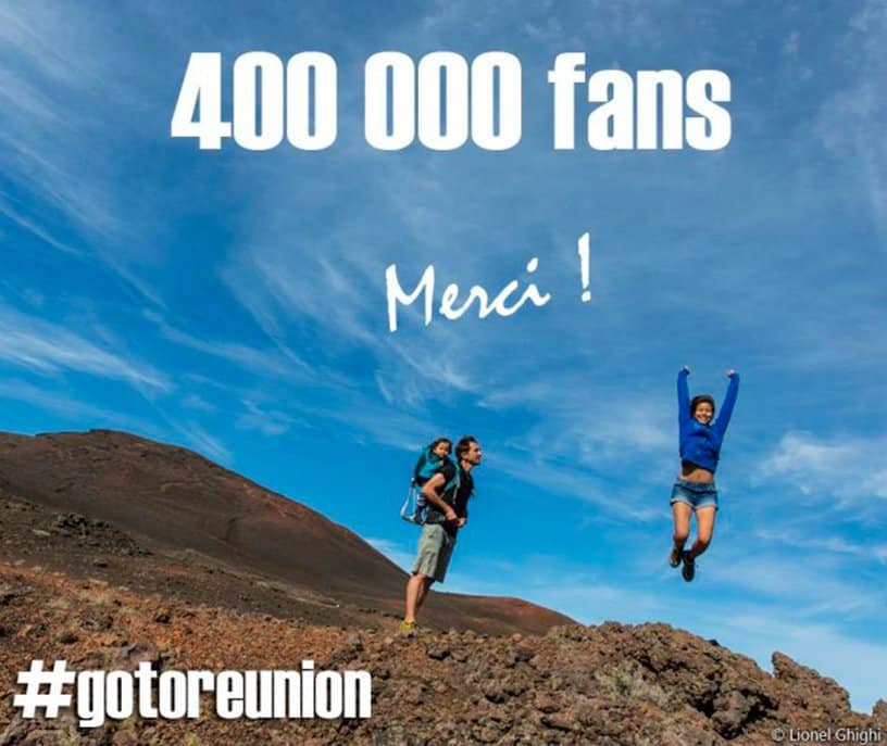 ARTICLE-400.000 fans de la Réunion !