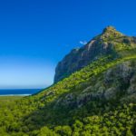 Île Maurice - Vue verdoyante falaise