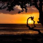 Île Maurice - Vue plage couché de soleil